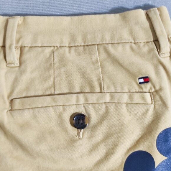 Disney X Tommy Hilfiger chino pants men's size 30/30 Tan Celebrate Mickey Mouse - Picture 5 of 16